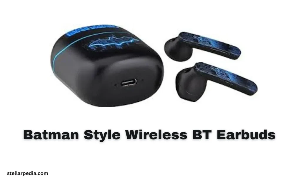 Batman Style Wireless BT Earbuds